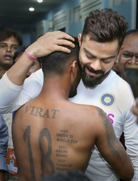 Virat Kohli Meets Die Hard Fan Who Has Virat, 18 Jersey Number, And ...