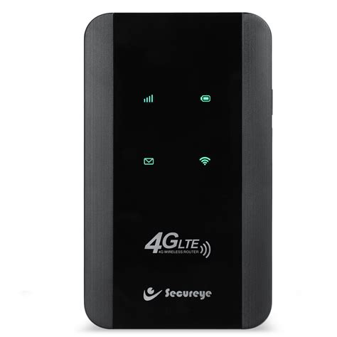4G Wireless MiFi Router with standard sim slot | Secureye