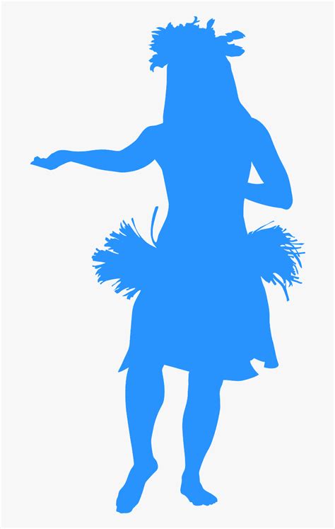 Vector Hula Dancer Silhouette, HD Png Download , Transparent Png Image - PNGitem