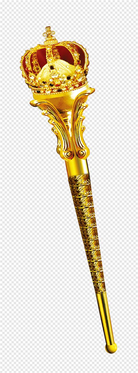 Crown And Scepter Clipart