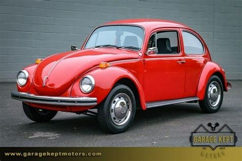 1972 Volkswagen Beetle Red Coupe 1600cc 4-Cylinder 778 Miles for sale - Volkswagen Beetle ...