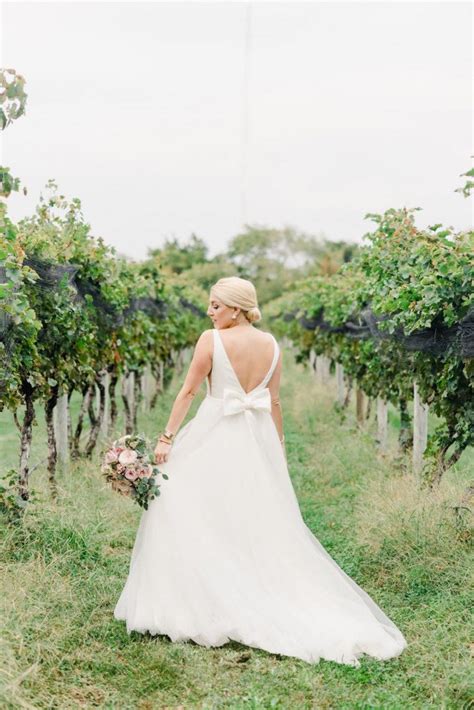 A Romantic Beach and Vineyard Wedding in Cape May