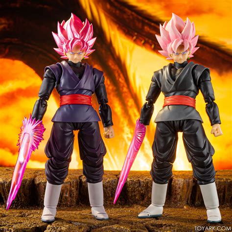 DragonBall Z SDCC 2019 Bandai Tamashii Goku Black Figuarts Bluefin Super Saiyan Rose Dragon Z ...