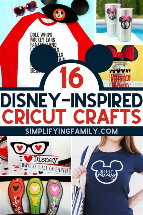 16 Magical Disney DIY Projects You Can Make with Your Cricut