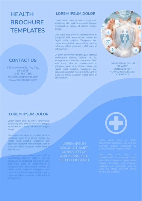 Health Brochure Template | Compatible With Google Docs