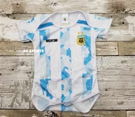 Argentina Baby Jersey Soccer Jersey Body De Bebé Argentina - Etsy