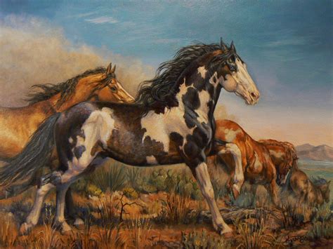 Mustangs - On the Run by KerryOriginals on DeviantArt