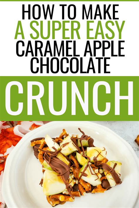 Caramel Apple Crunch Dessert - A Crazy Family