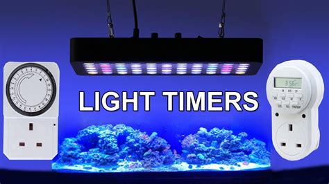 POVI led grow light timer fish tank lamp controller automatic switch smart set up turn on turn ...