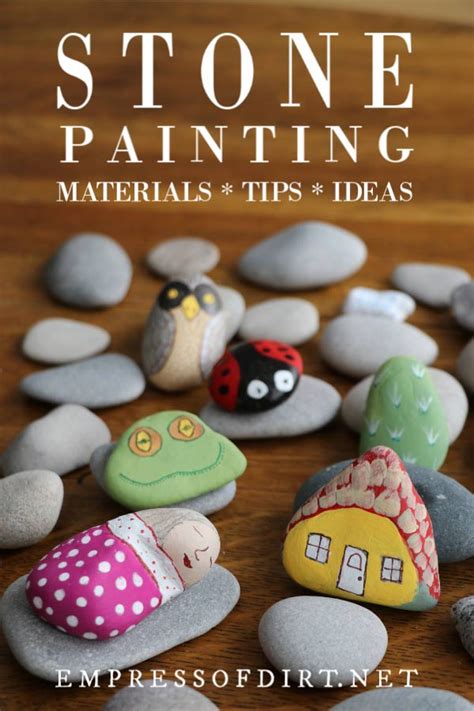 Stone Painting for Beginners (Getting Started Guide) | Stone painting, Rock painting ideas easy ...