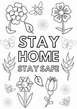 98  Stay Home Coloring Pages Haensche Nimglueck sketch template
