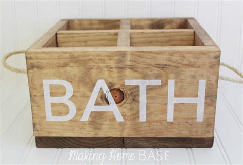 Ana White | Wood Caddy for the Bathroom - DIY Projects