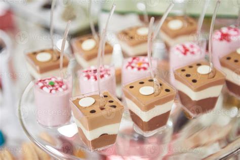 Delicious sweets on candy buffet 6279120 Stock Photo at Vecteezy