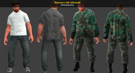 Human L4D Infected [Left 4 Dead] [Works In Progress]