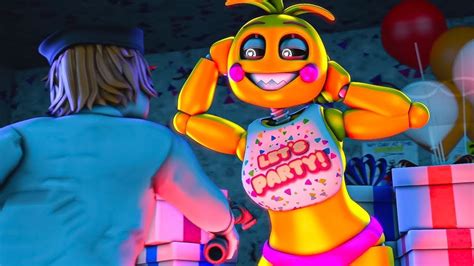 [SFM] FNAF Toy Chica Dodging Dance to Bemax SugarCrash! 3 [AMV] - YouTube