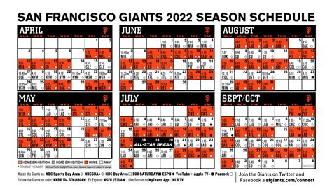 Sf Giants 2024 Season Schedule - Austin Haleigh