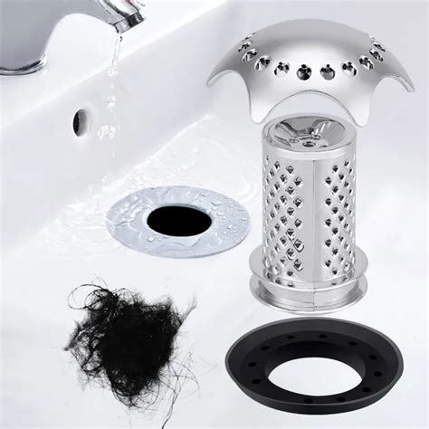 Shower Drain Hair Catcher Sink Filter Sewer Outfall Hair Catcher Kitchen Bathroom Accessories-in ...