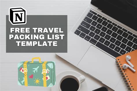 Free Notion Travel Packing List Template - Excel Me