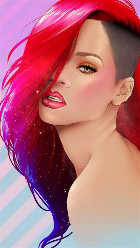 Rihanna Wallpaper | Wallpaper | Pinterest | Rihanna and Wallpapers | Desenho feminino, Garotas ...