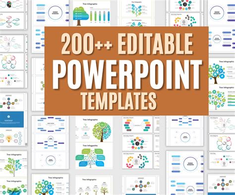 Mind Map Powerpoint Templates Pack - Etsy