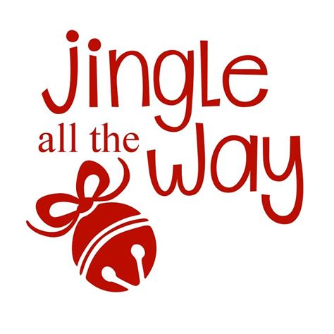 Scrapbooking Craft Supplies & Tools Jingle All the Way SVG eps cut file ...