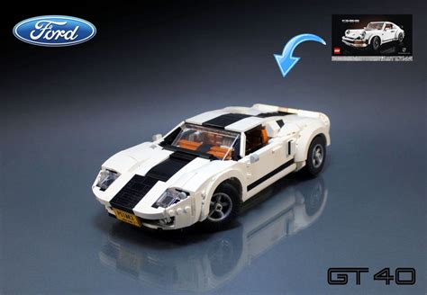 LEGO MOC 10295 Ford GT40 by firas_legocars | Rebrickable - Build with LEGO