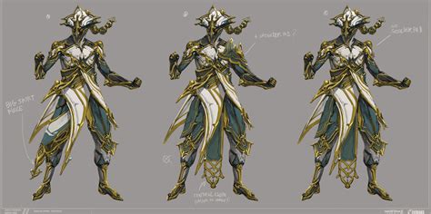 Official Baruuk Prime Concepts (by Marco Hasmann) and 3D renders (by Bento Ribeiro). Links to ...