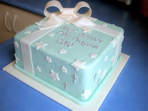 Sugar Siren Cakes Mackay: Boys Christening Cake