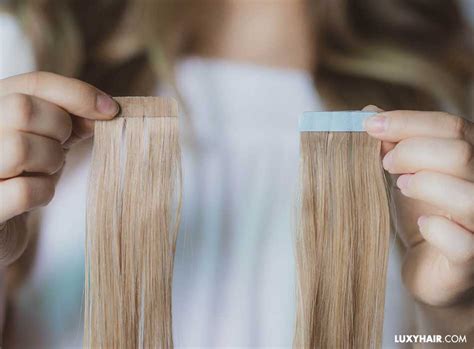 Tape In Hair Extensions: Everything You Need To Know About Tape Ins ...