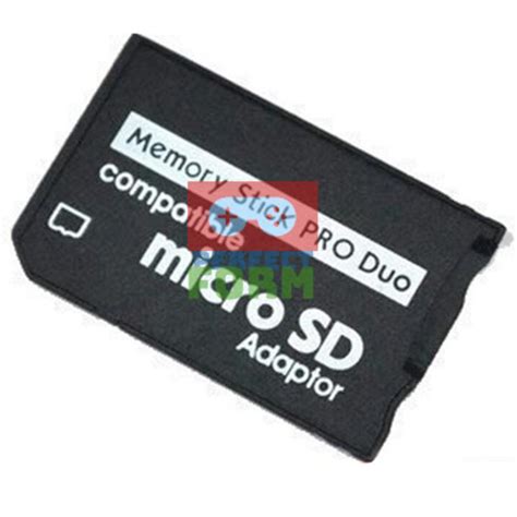 Memory Stick pro duo Adapter Micro SD TF Card Adaptor Card Reader For ...