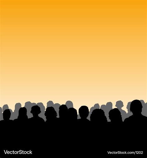 Audience Royalty Free Vector Image - VectorStock