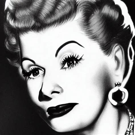 pencil illustration of Lucille ball vitameatavegamin | Stable Diffusion | OpenArt