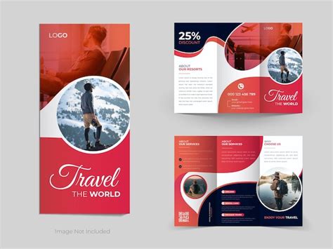 Premium Vector | Modern Business trifold brochure design Template for ...