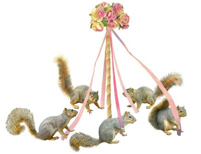 May Day Squirrels