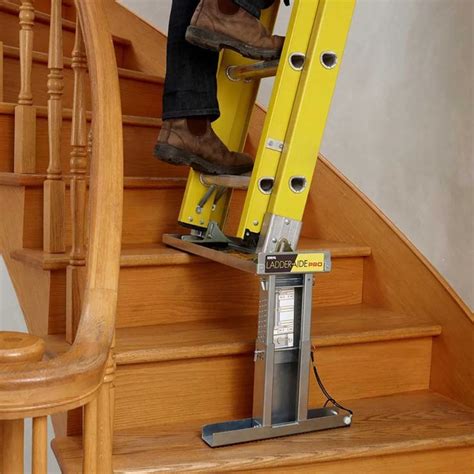 Leveling a Ladder Made Simple | Ladder, Ladder Leveler, Ladder Accessories