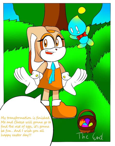 Special easter comic Tf - Cream the rabbit (final) by Mayenic on DeviantArt