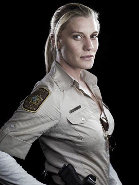 Katee as Deputy Vic Morretti in Longmire | celebrity twitter pics ...