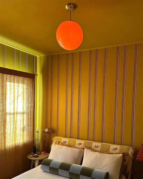 Mustard bedroom interior | Bedroom interior, Bedroom makeover, Interior design