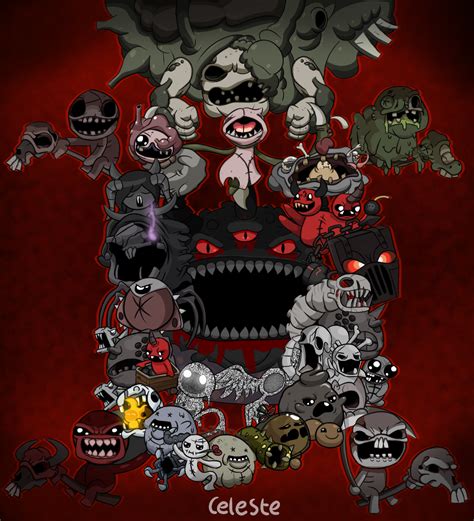 The binding of isaac bosses - riloarmy