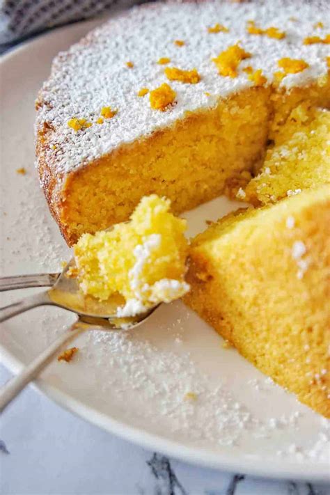 Orange Polenta Cake | Sweet Caramel Sunday