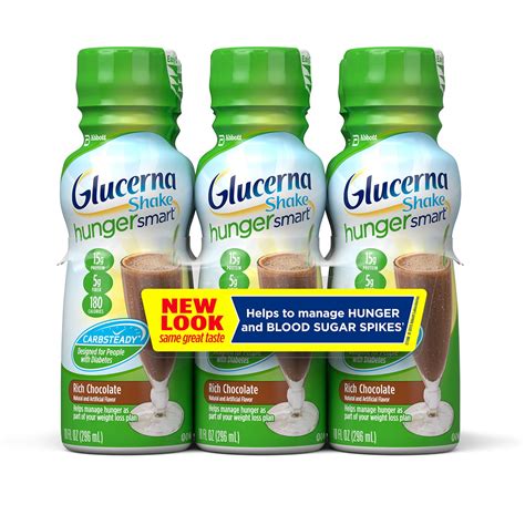 Glucerna Advance Shake, Chocolate, 8 fl oz (Pack of 4) - Walmart.com