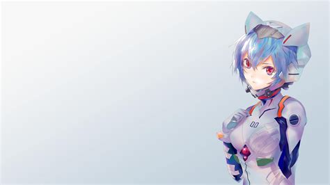 Neon Genesis Evangelion Rei Ayanami Portrait UHD 4K Wallpaper | Pixelz