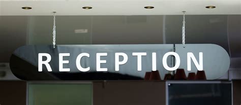 3 Types of Reception Signs for Your Business - Digital Panther