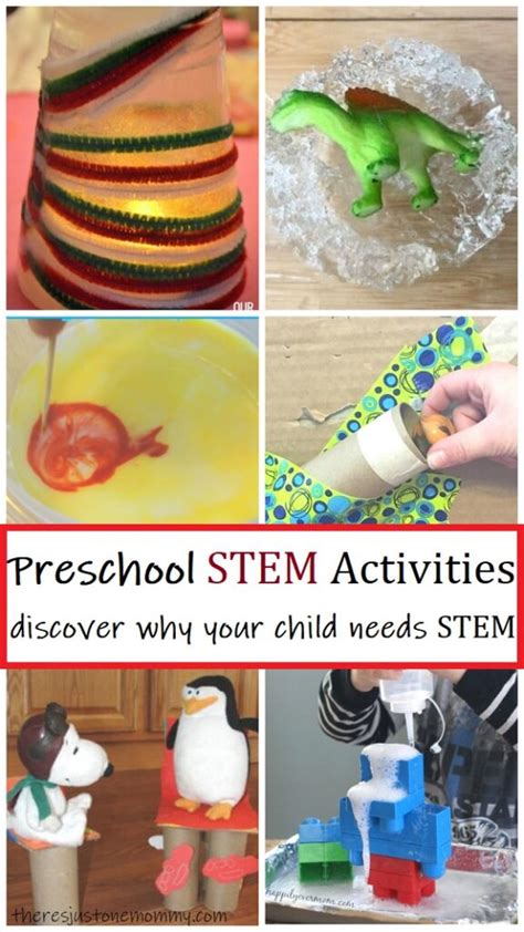 STEM Activities for Preschoolers | There's Just One Mommy