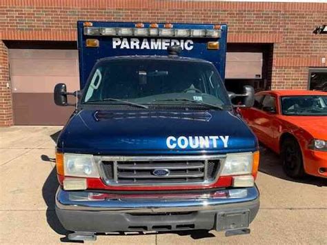 Ford E450 Ambulance, Diesel, Run/Drives great, Clean chassis, 1owner ...