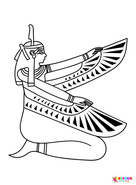 Ancient Egypt Coloring Pages: Unveil the Mysteries of an Iconic Civilization