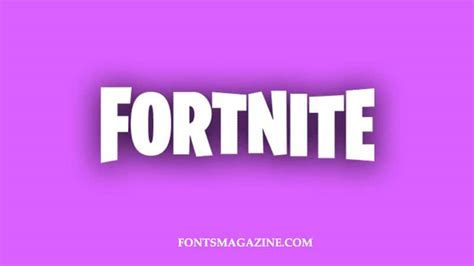 Best fonts for fortnite logos - midpol