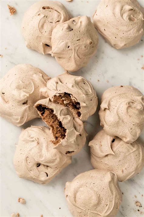 Chocolate Meringue Cookies Recipe - Valentina's Corner