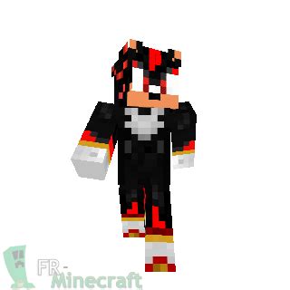 Minecraft Skin Minecraft : Shadow - Sonic The Hedgehog