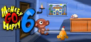 Monkey GO Happy 6 - Walkthrough, Tips, Review